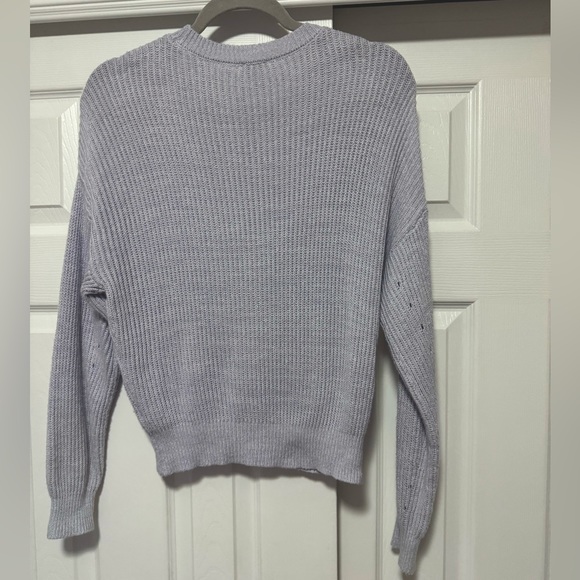 Garage light purple knit sweater in size xs - Picture 2 of 3
